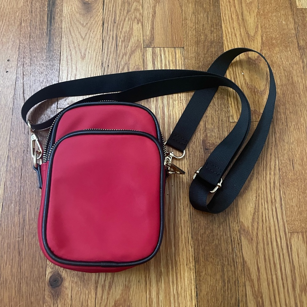Like Dreams Red Shoulder Fanny Pack